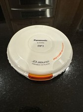 Panasonic Personal CD/MP3 Player with D.sound Technology - White SL-SV590