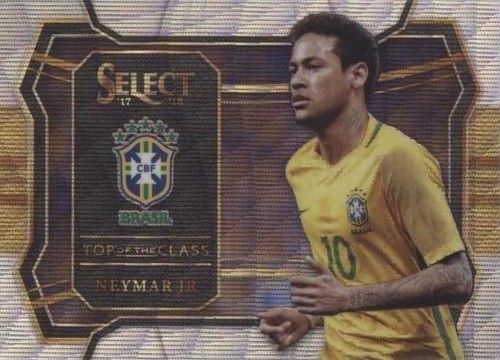 NEYMAR JR 2017-18 Panini Select Soccer #70 Silver Prizm | eBay
