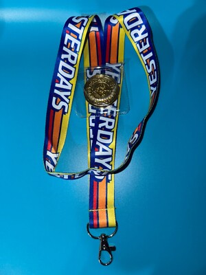 Yesterdays SDCC 2024 Pin Collector Gold Coin + LANYARD COMIC CON Exclusive