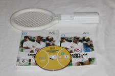 GIOCO NINTENDO WII " GRAND SLAM TENNIS "IN CONFEZIONE ORIGINALE + ISTRUZIONI CON RACCHETTA TENNIS