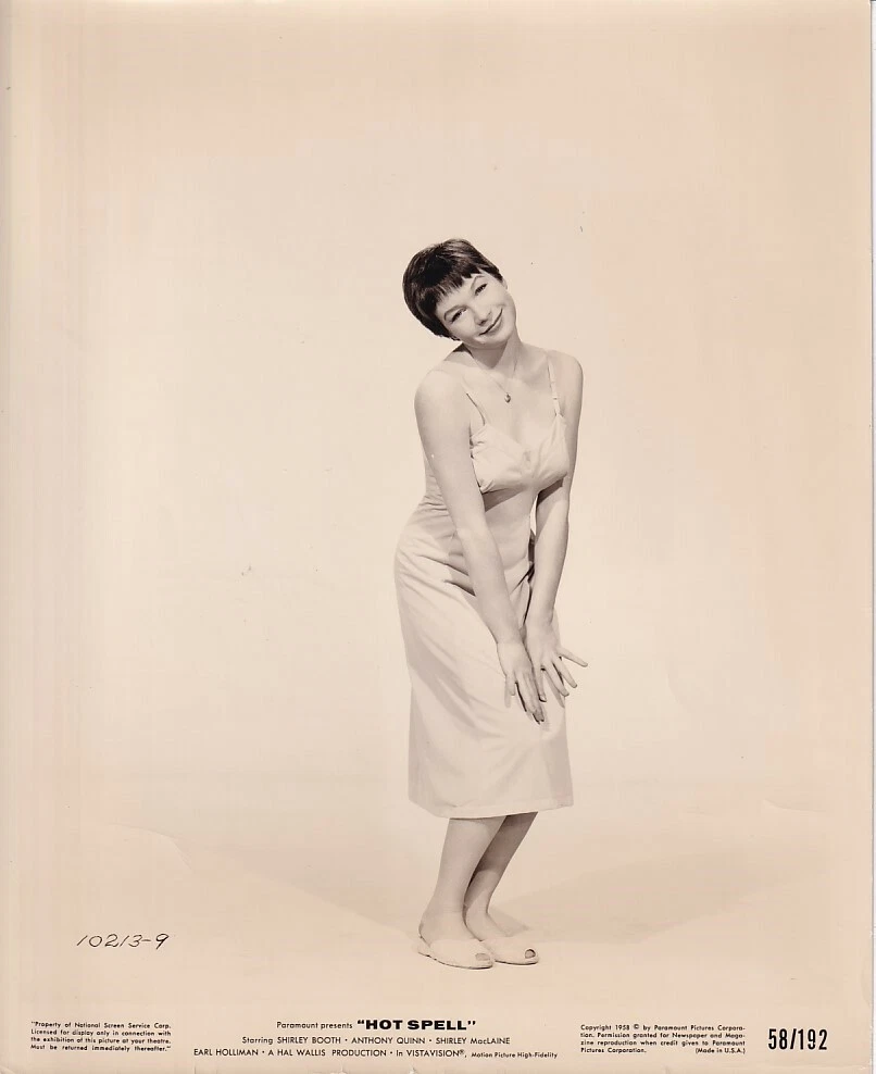 Shirley MacLaine stands in cute pose Hot Spell VINTAGE Photo | eBay