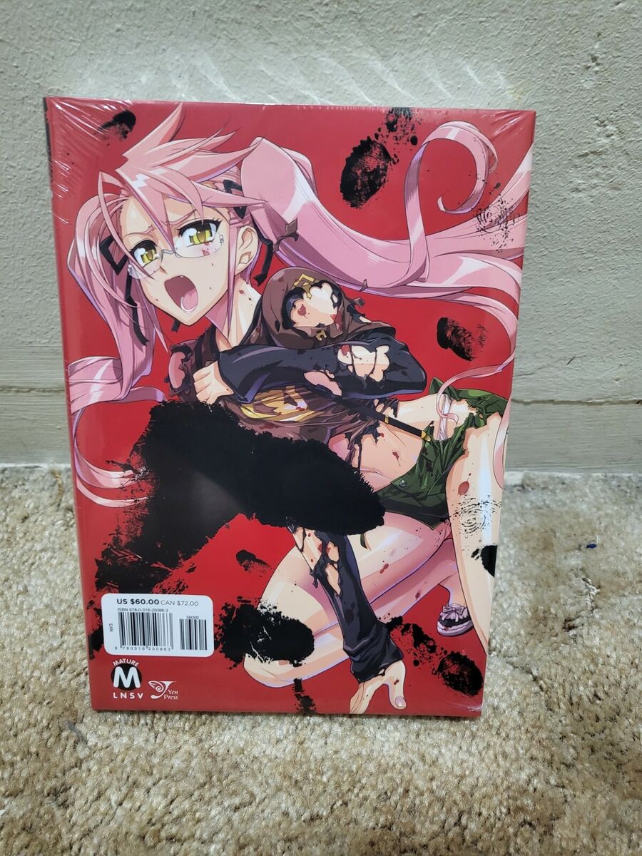 Highschool of the Dead Full Color Edition Omnibus 2 Sealed New-Manga Anime  Book