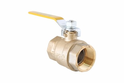 2-1/2'' Inch Full Port Brass Ball Valve Lead Free FIPxFIP Threaded Ends UPC/UL/FM