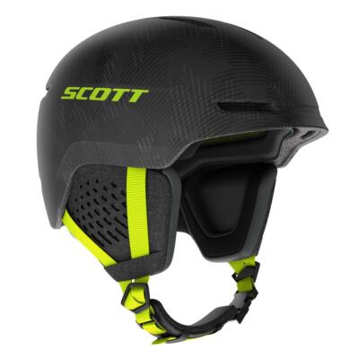 Scott Track Plus Helmet Dark Grey/Ultralime Yellow S