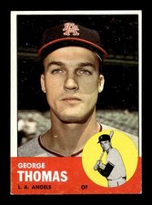 1963 Topps #98 George Thomas Angels EX+ *r6