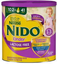 Nestl Nido Kinder Lactose Free, 1.5 KG, 1-3 YEARS