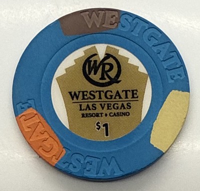 Westgate Las Vegas Nevada $1 Casino Chip - House Mold 2014