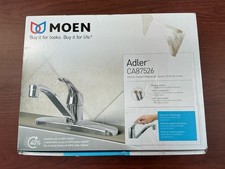 New Moen Adler CA87526 Kitchen Faucet Polished Chrome W/Side Sprayer B64