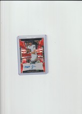 2025 Leaf Metal Autograph Matt Zollers 1/7 Auto Red Crystals Misouri