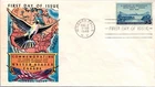 1948 FDC #961 3c U.S. - Canada Friendship Fluegel Covers Cachet Niagara Falls NY