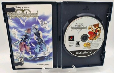 Kingdom Hearts Re: Chain of Memories (PS2, 2008) CIB+ *VGC* Black Label* Tested!