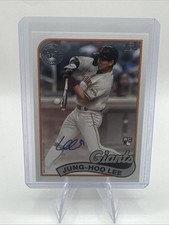 2024 Topps Series 2 - 1989 Topps Baseball Autographs Jung-Hoo Lee Rookie (RC)