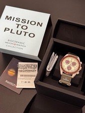 OMEGA x Swatch Moonswatch “Mission to Pluto” Bioceramic SO33M101 Burgundy Bo