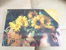 Jigsaw Puzzle "Sunflowers", 1000pc, NEW.