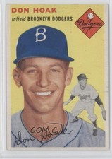 1954 Topps Don Hoak #211 0f9