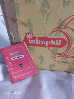 Philips Infrapiel 7529 Von 1950/60 ich kann das neu leider nicht weg machen 