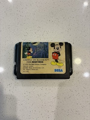 Castle of Illusion Starring Mickey Mouse SEGA Mega Drive MD Japan US Seller