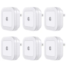 LED Night Light Plug in, Wall Lamp with Smart Sensor Dusk to Dawn Sensor,Besi...