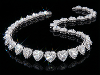 SWAROVSKIAriana Grandeコラボ Tennis ネックレス Swarovski x Ariana Grande Tennis Necklace Heart Mixed Cut Crystal