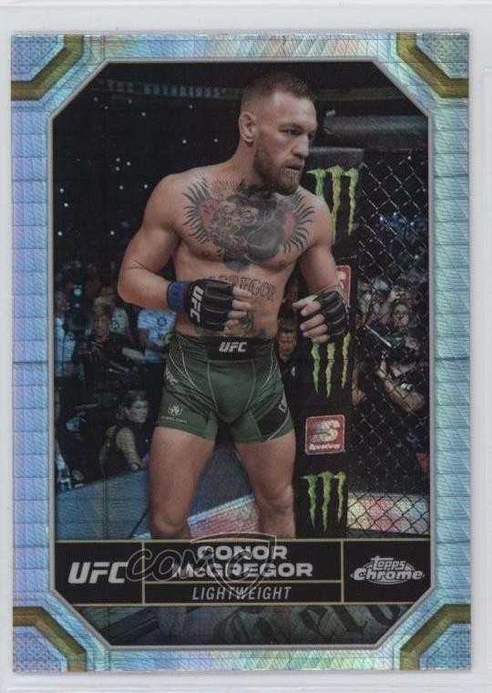 2024 Topps Chrome UFC Prism Refractor Conor McGregor #49 08uw