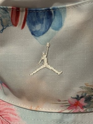 New M Nike Air Jordan Apex Reversible Tropical Bucket Hat Jumpman