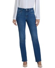 Nydj Marilyn Opera Blue Straight Leg Jean Women's 2