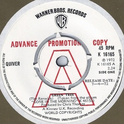 Quiver - Green Tree, 7'', (Vinyl)