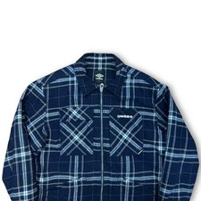 Umbro Check Wool Jacket Men Size 95