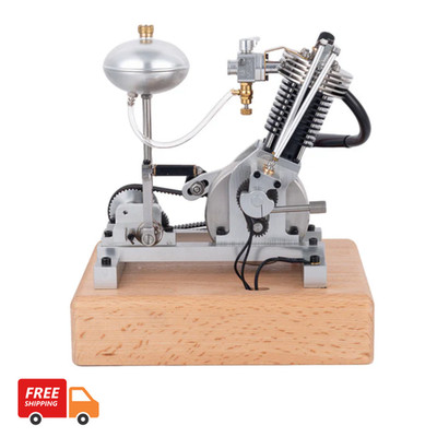 V1 Four Stroke Single Cylinder Gasoline Motorcycle Engine Model with Kick Start