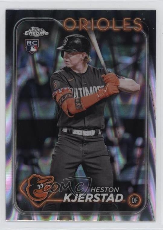 2024 Topps Chrome RayWave Refractor Heston Kjerstad #142 1e7l