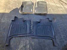 2020-2025 Gm 2500-3500 Trucks Full Set Of Oem Black Rubber Floor Mats Crew Cab 2020-2025 Gm 2500-3500 Trucks Full Set Of Oem Black Rubber Floor Mats Crew Cab