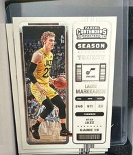 2022-23 Panini Contenders - Season Ticket Retail #87 Lauri Markkanen