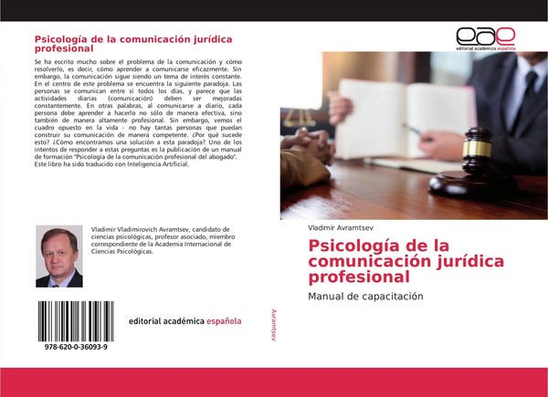 Vladimir Avramtsev | PsicologíA De La ComunicacióN JuríDica Profesional | Buch-image