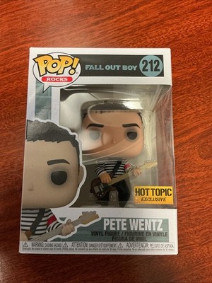 Funko Pop Rocks Fall Out Boy Pete Wentz #212 - Hot Topic Exclusive