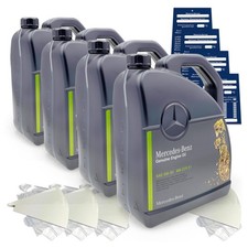 20 Liter Original Mercedes-Benz Motoröl 5W30 229.51 inkl. Trichter + Anhänger 20 Liter Original Mercedes-Benz Motoröl 5W30 229.51 inkl. Trichter + Anhänger