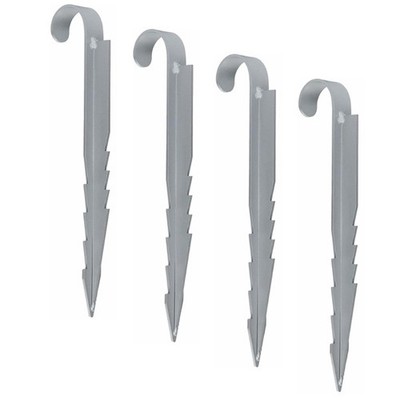 4Pcs Heavy Duty Ground Stakes Ground Hook Fixing Anchors for Swing Yard