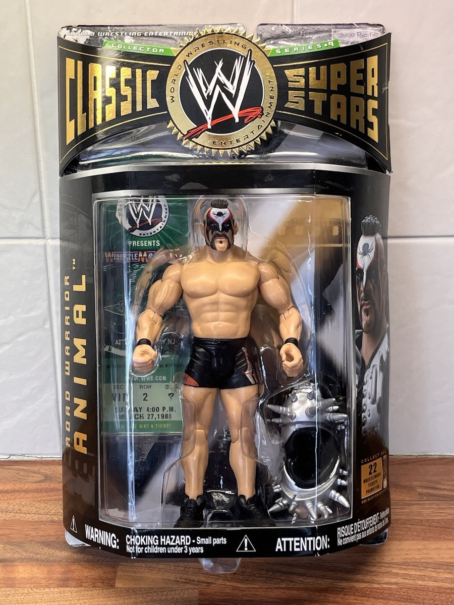 WWE Classic Superstars Road Warrior Animal Action Figure Jakks