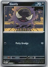 Gastly 054/094 Common Phantasmal Flames Pokemon Reverse Holo Near Mint