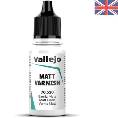 18ml Mattlack auf Wasserbasis für Miniatur- & Bastellack - Sicherheit & Präzision