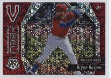 2021 Panini Mosaic V Tool Quick Pitch Mosaic Prizm Bryce Harper #VT5