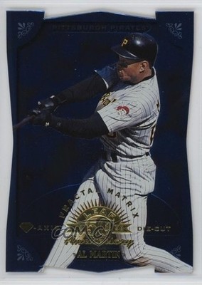 1998 Leaf Fractal Matrix Die-Cut Diamond-Axis 36/50 Al Martin #201 1h0p