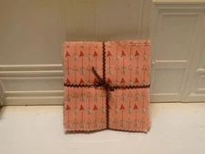 Fabric-cotton-Charm Pack 5"- ARROWS, CAMPING, MORE