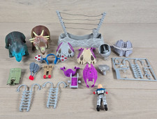 Vintage 1987 Tyco Dino Riders Parts & Accessories Lot 100% Original With Dinos