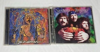 LOT OF 2 SANTANA - MUSIC CD - SHAMAN & SANTANA BROTHERS