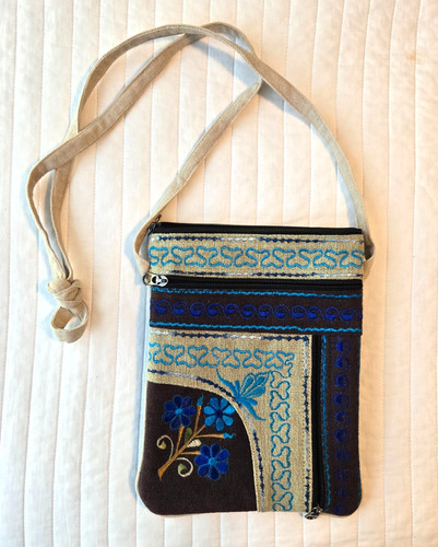 Ganesh Himal Hobo Crossbody Bag Vintage Ethnic Tribal Embroidered Boho Hippie