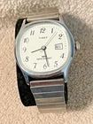 Working Vintage Men's 1970's Timex /Manual Date Time Wind Rare VGC