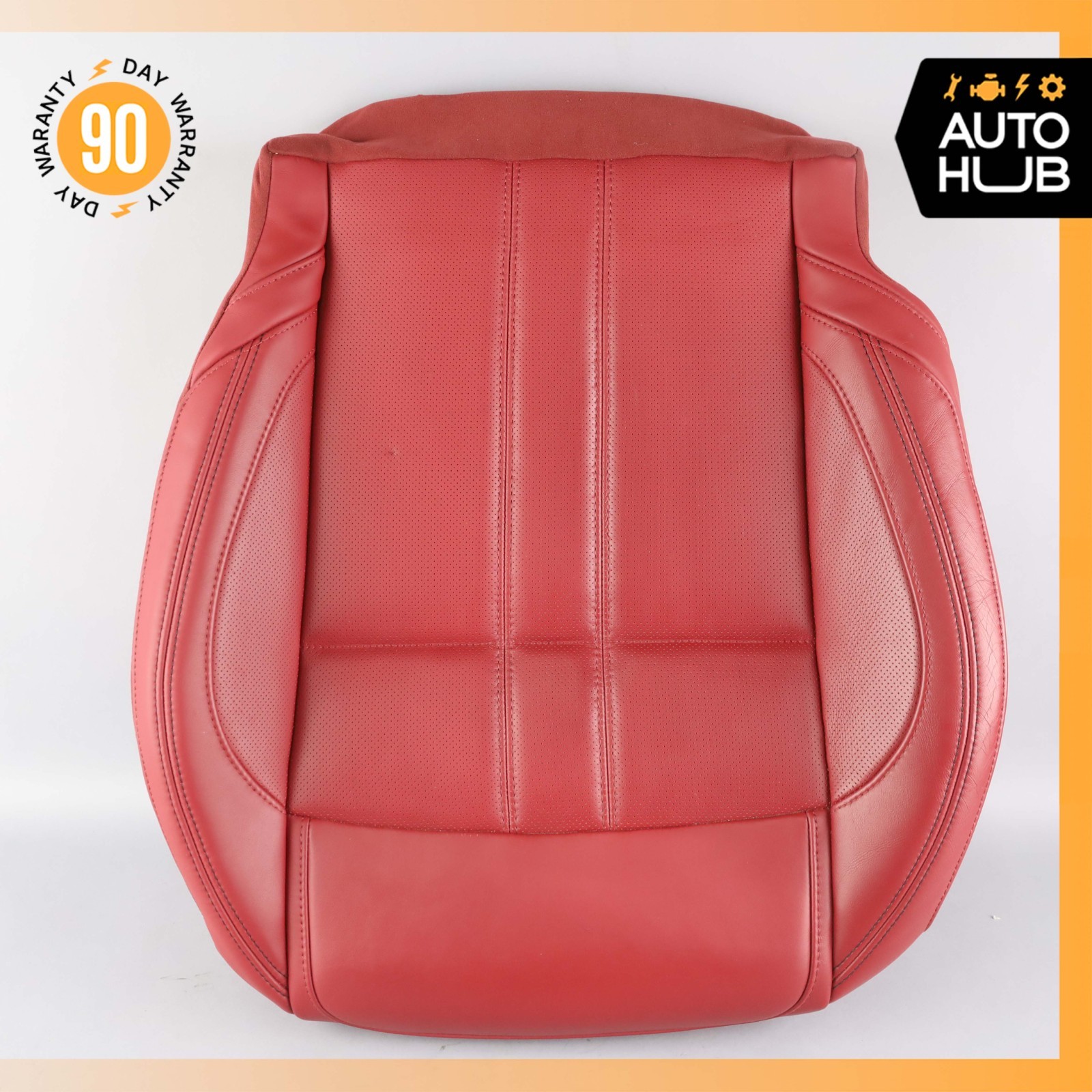 17-24 Maserati Levante M161 Sport Front Left Lower Bottom Seat Cushion Red OEM