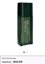 JF9 Green Cologne 3.3 FL OZ bergamot,sandalwood, Lavender Authentic Jafra