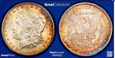1898-O Morgan Dollar PCGS MS-65 Vibrant Colors
