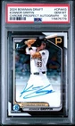2024 BOWMAN DRAFT CHROME AUTO #CPAKG KONNOR GRIFFIN PSA 10